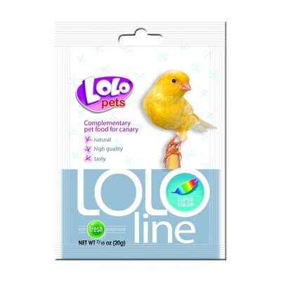Complemento alimenticio super color para canarios "LOLO"  20 g