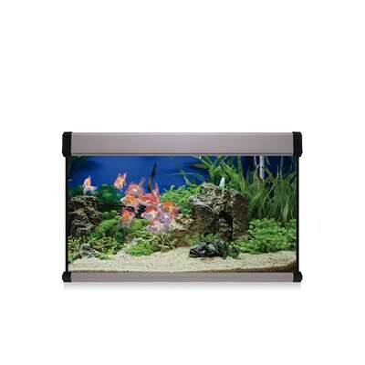 Kit AQUA LUX PRO 120 con filtro interior 80x35x50 cm