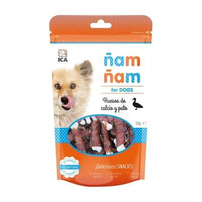 Snack huesos de calcio y pato �am �am  50 g