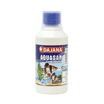 Anticloro y cloramina con aloe vera: AQUASAN de DAJANA 250 ml