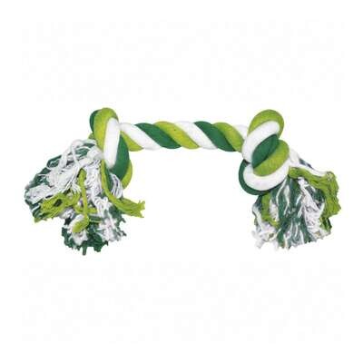 Cuerda dental con aroma a menta y 2 nudos 22,5 cm