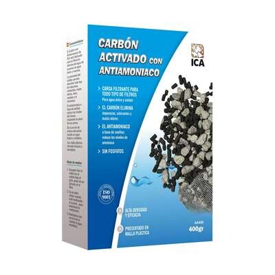 Carb�n activado + Zeolita 400 g