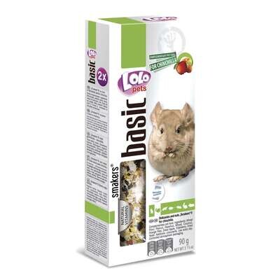 Barritas de frutas y nueces para chinchillas "LOLO"