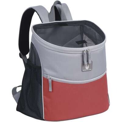 Mochila modelo JAMBI ZU&LU rojo 35x25x37 cm