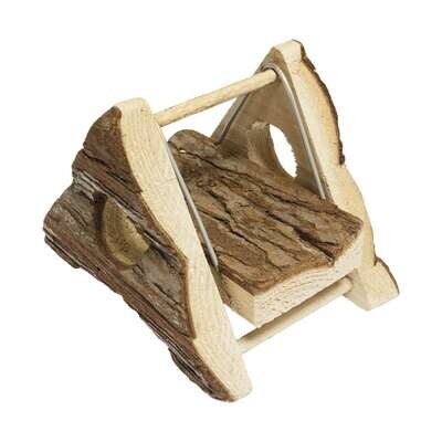 Accesorio de recreo Remo natural r�stico para roedores 9,5x13x9,5 cm