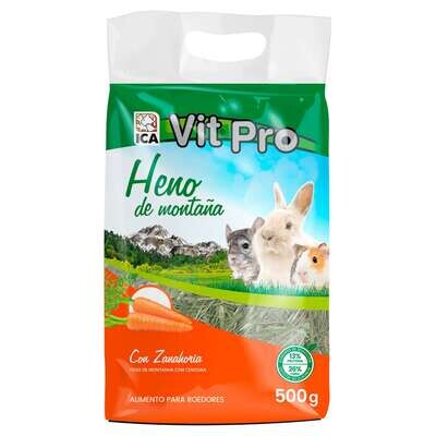 Heno de monta�a con zanahoria VITPRO 500 g