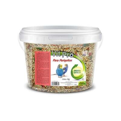 Alimento para Periquitos Vit Pro en cubo  3 kg