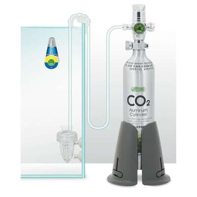 Kit de CO2 con cilindro de aluminio