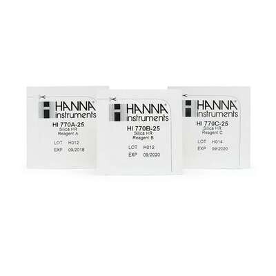 Reactivo S�lice rango alto (0 a 200 PPM) 25 test HANNA
