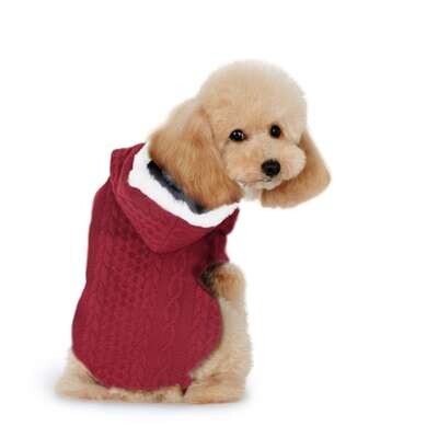 Abrigo Cosy rojo de ALPHA DOG 45 cm