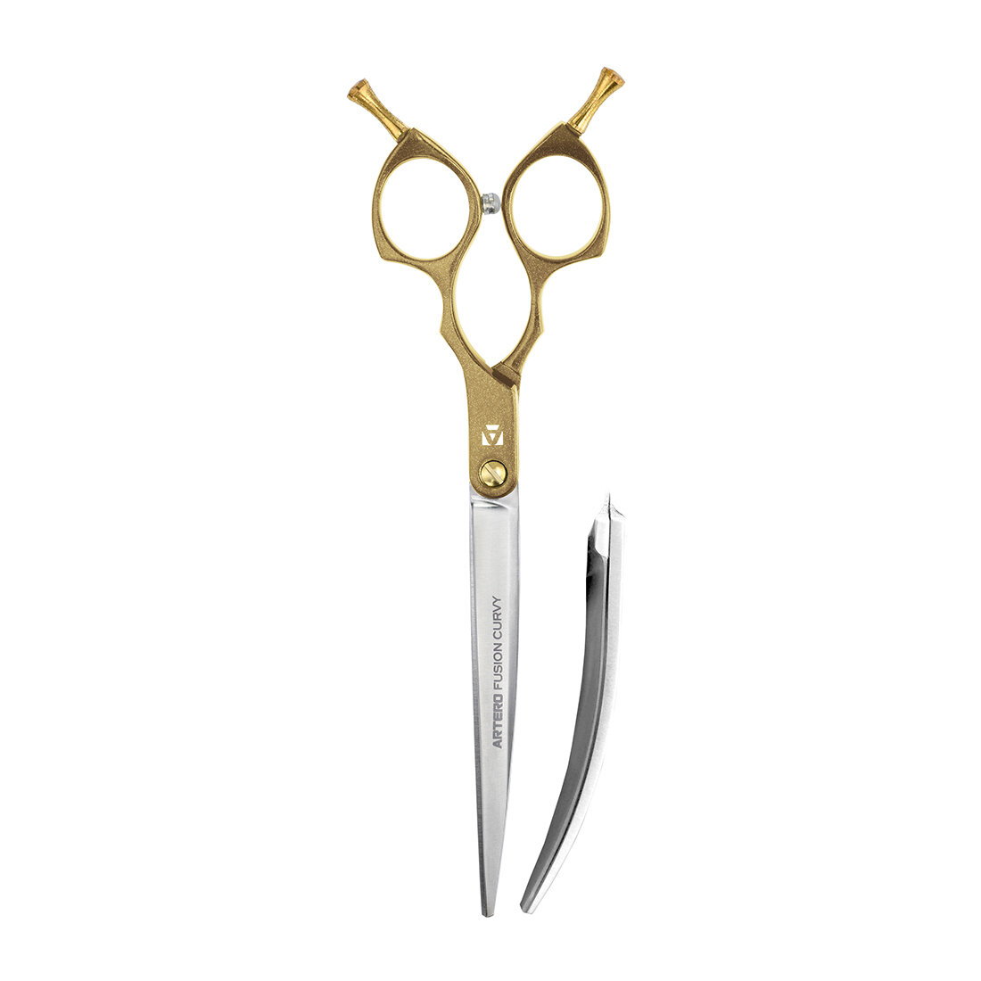 Artero Tijera Fusion Curvy Gold 7"
