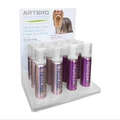 Artero expositor Keratin/Protein.