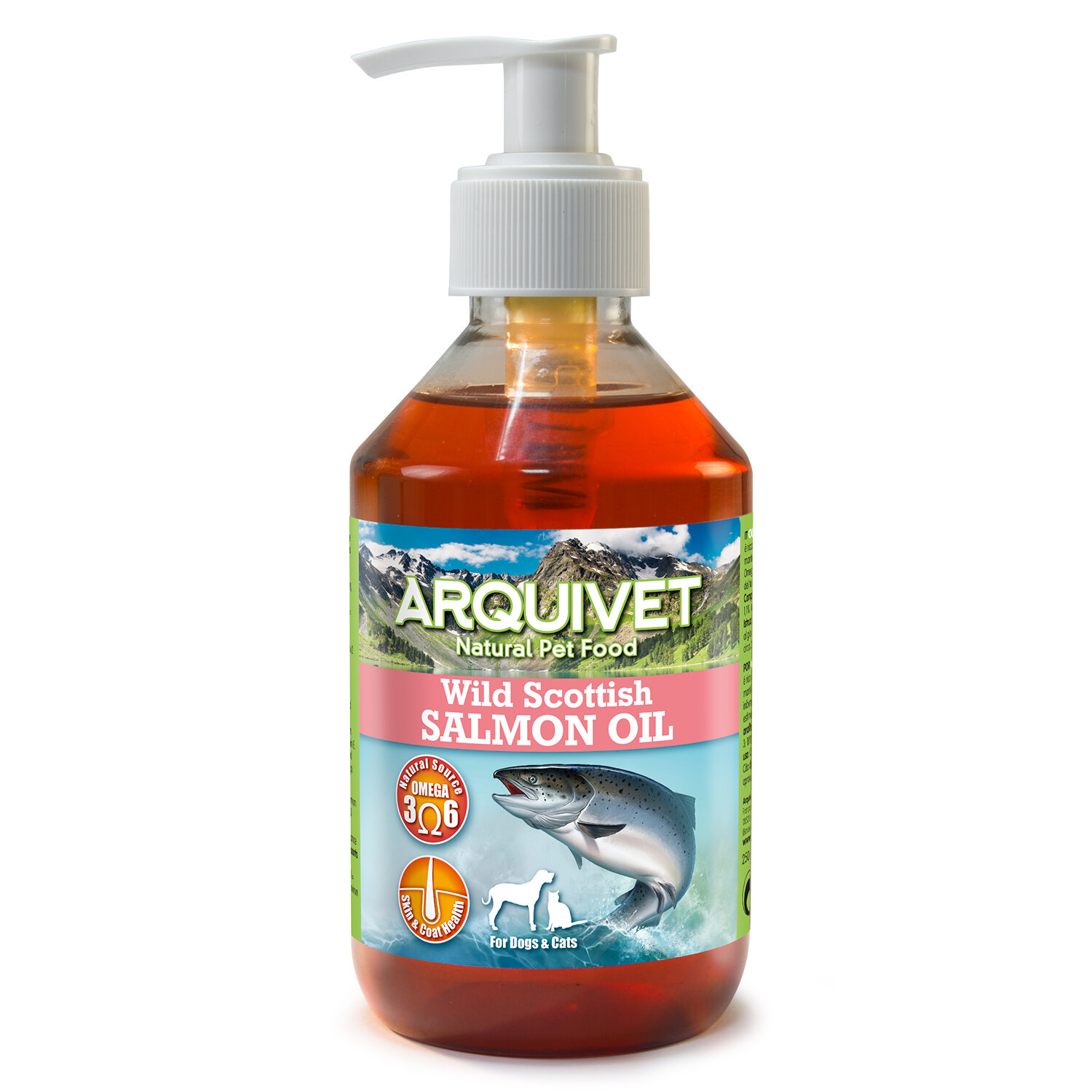 Aceite de salm�n escoc�s (250ml)