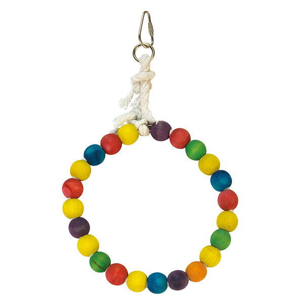 Aro de bolas de colores
