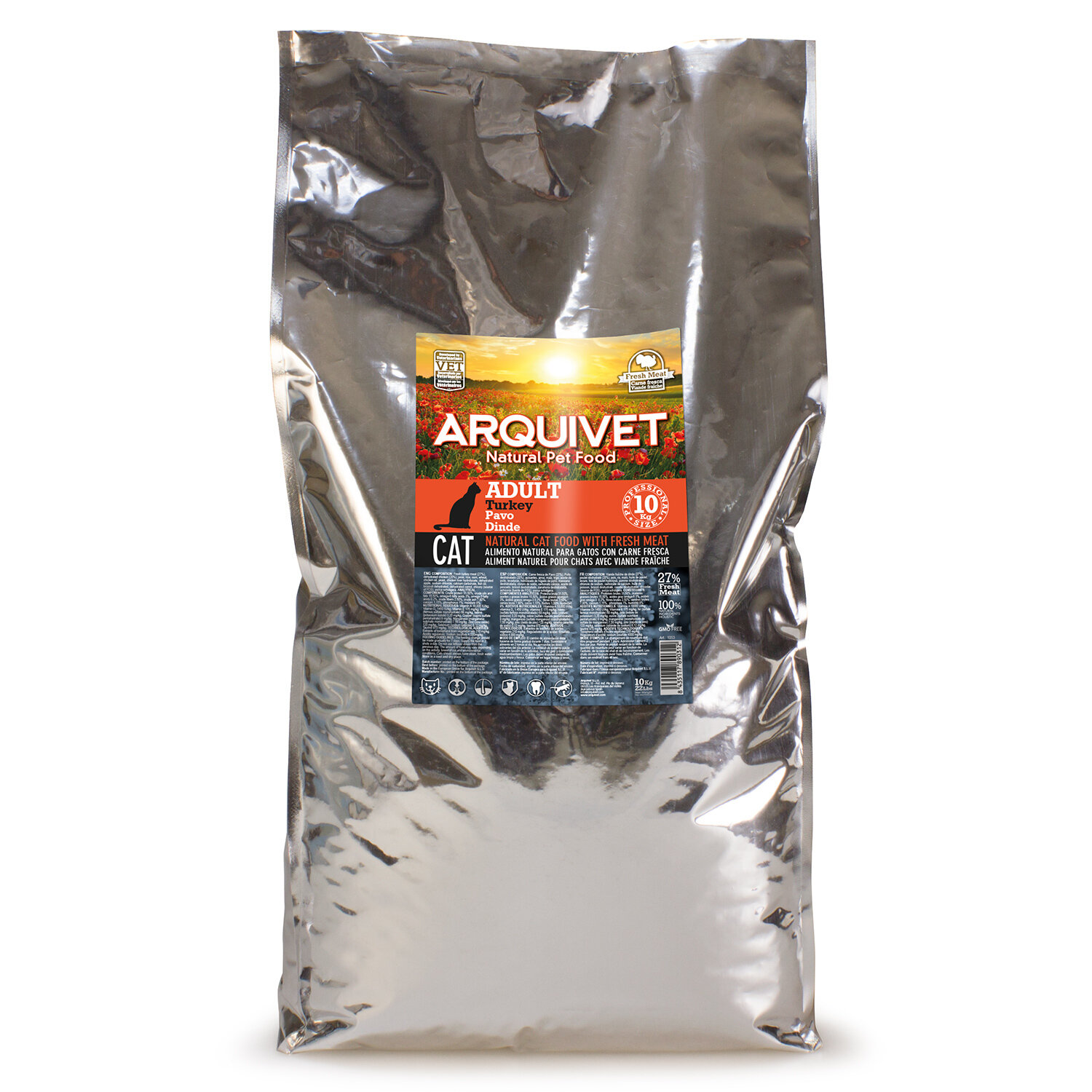 Arquivet Cat Adult Turkey 10 kg