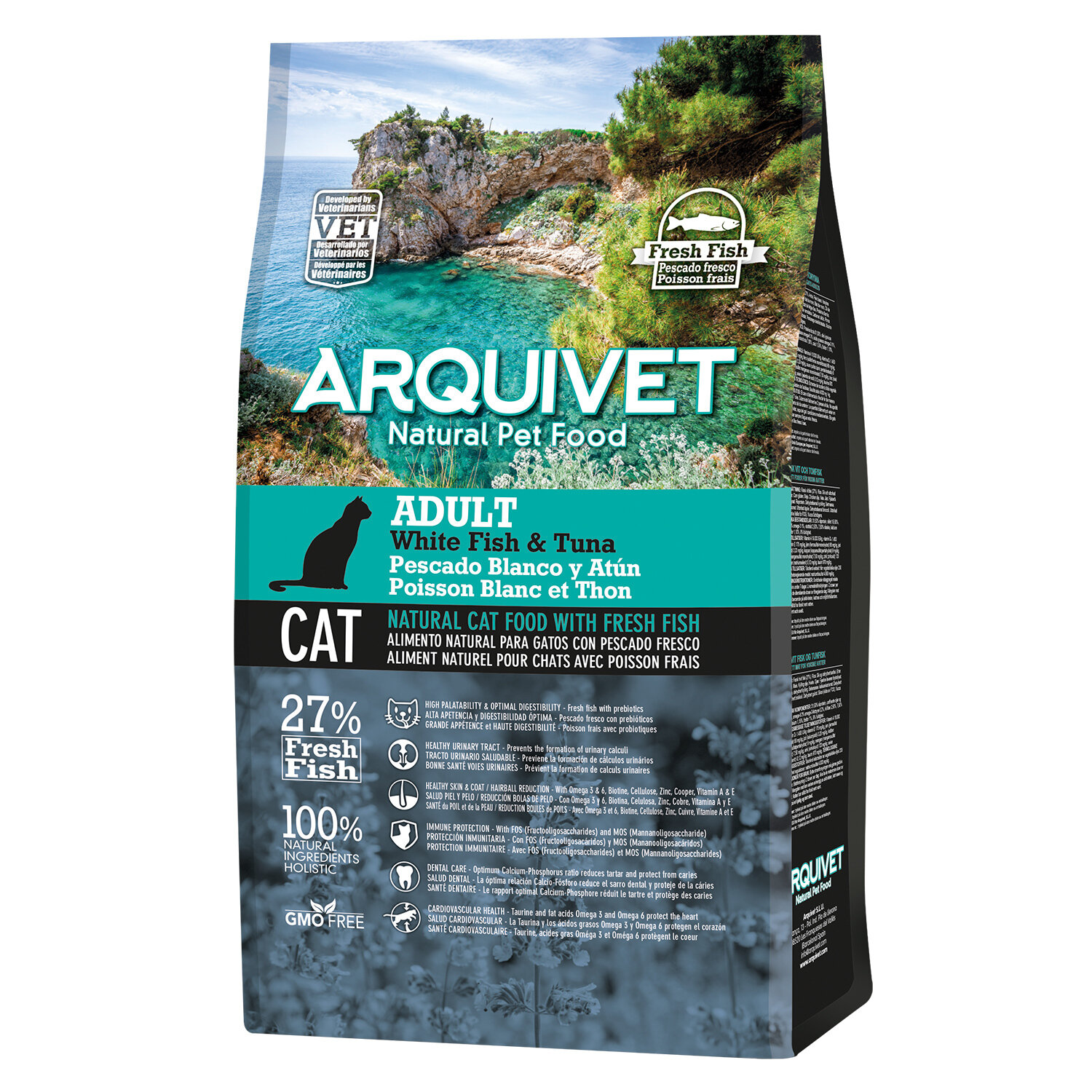 Arquivet Cat Adult White Fish & Tuna 1,5kg