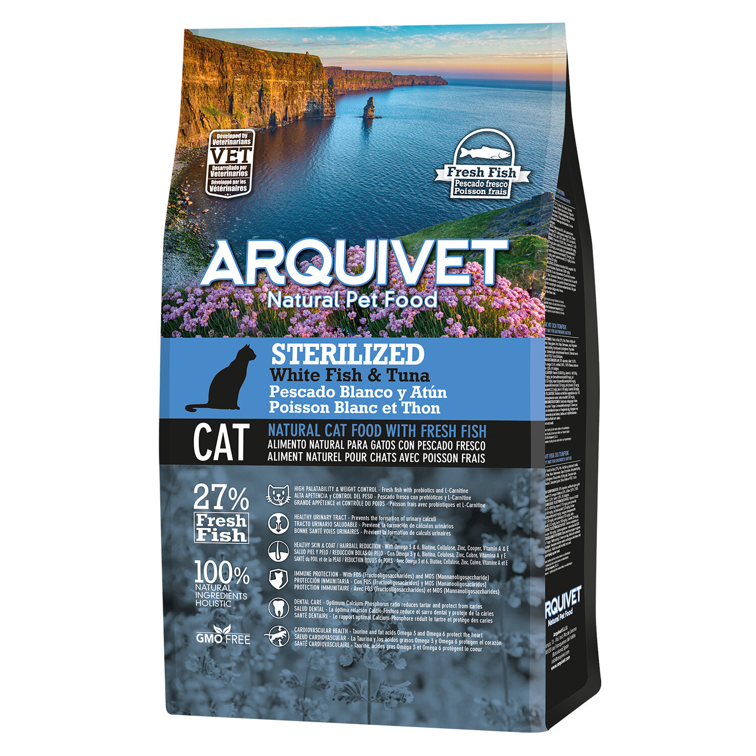 Arquivet Cat Sterilized White Fish & Tuna 1,5kg
