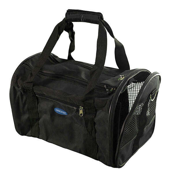 Bolso viaje plegable peque�a negra - 40 x 26 x 25 cm