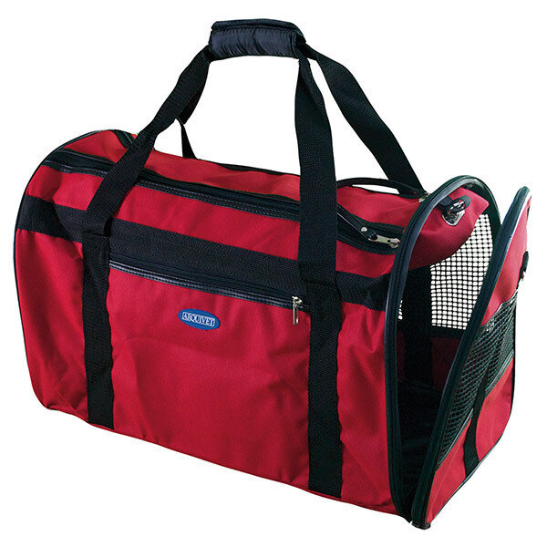 Bolso viaje plegable peque�a roja - 40 x 26 x 25 cm