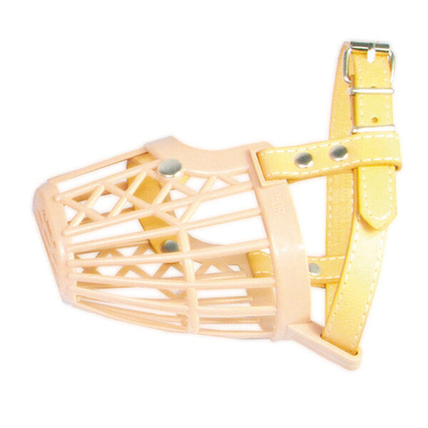 Bozal de pl�stico y piel - 4,5 x 2 cm