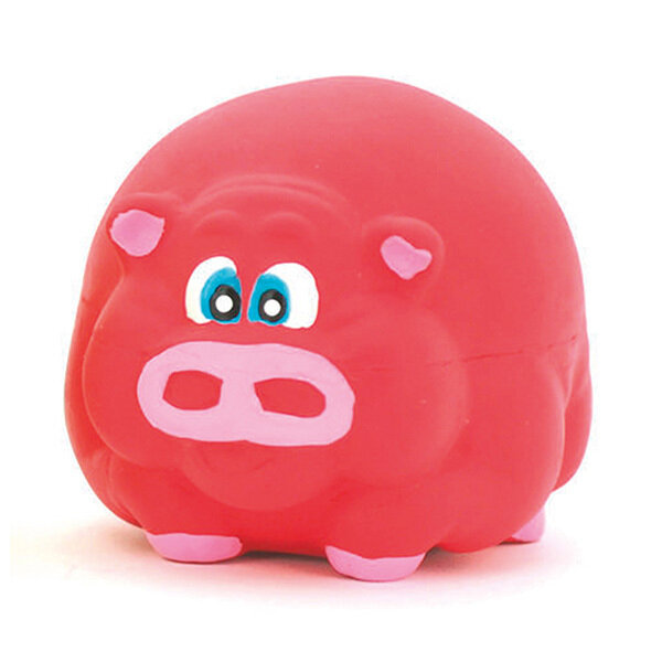 Cerdo rosa de l�tex