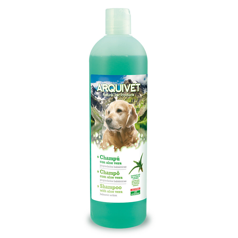 Champ� natural calmante con aloe vera - 750 ml