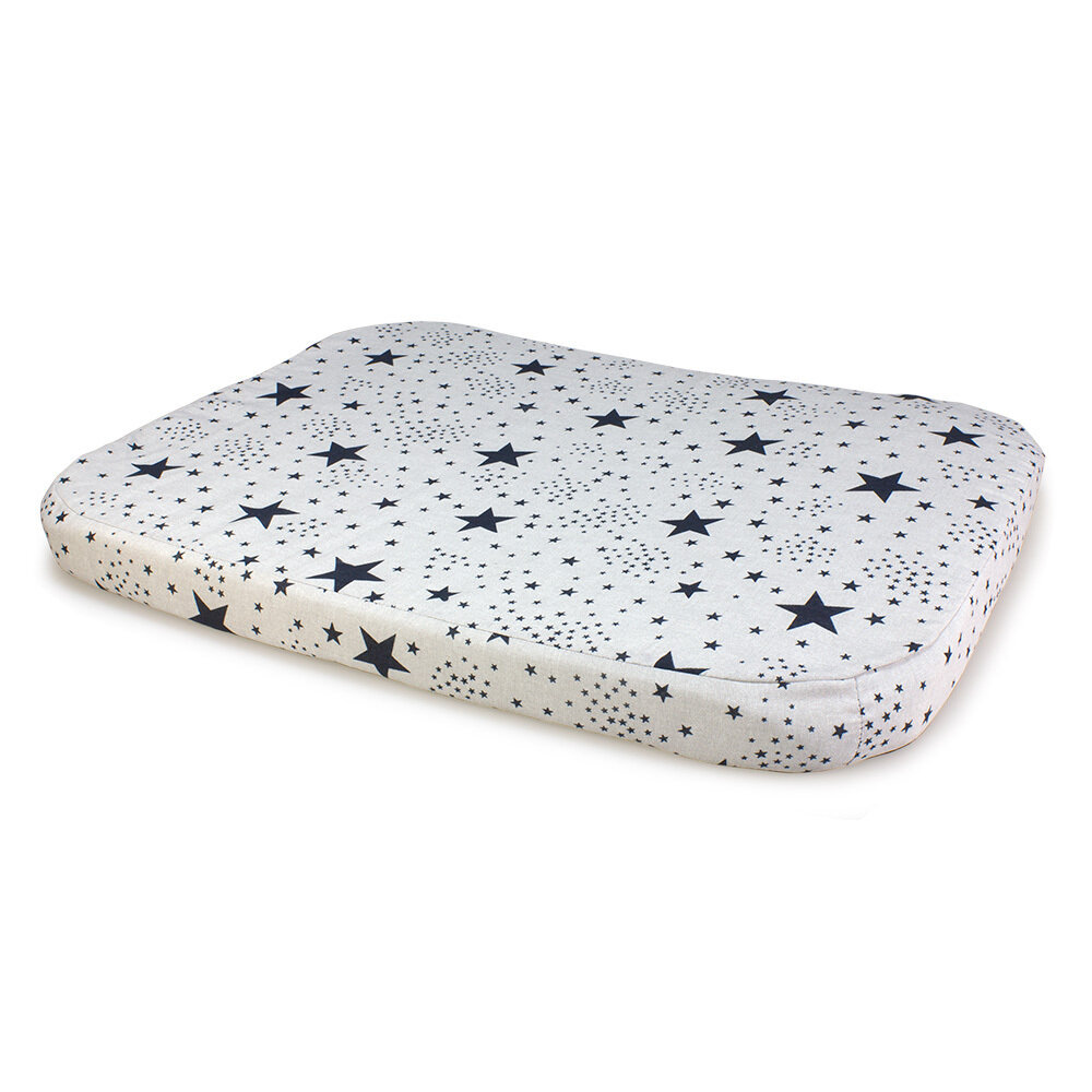 Colchoneta Estrellas Negras - 105x70x9cm