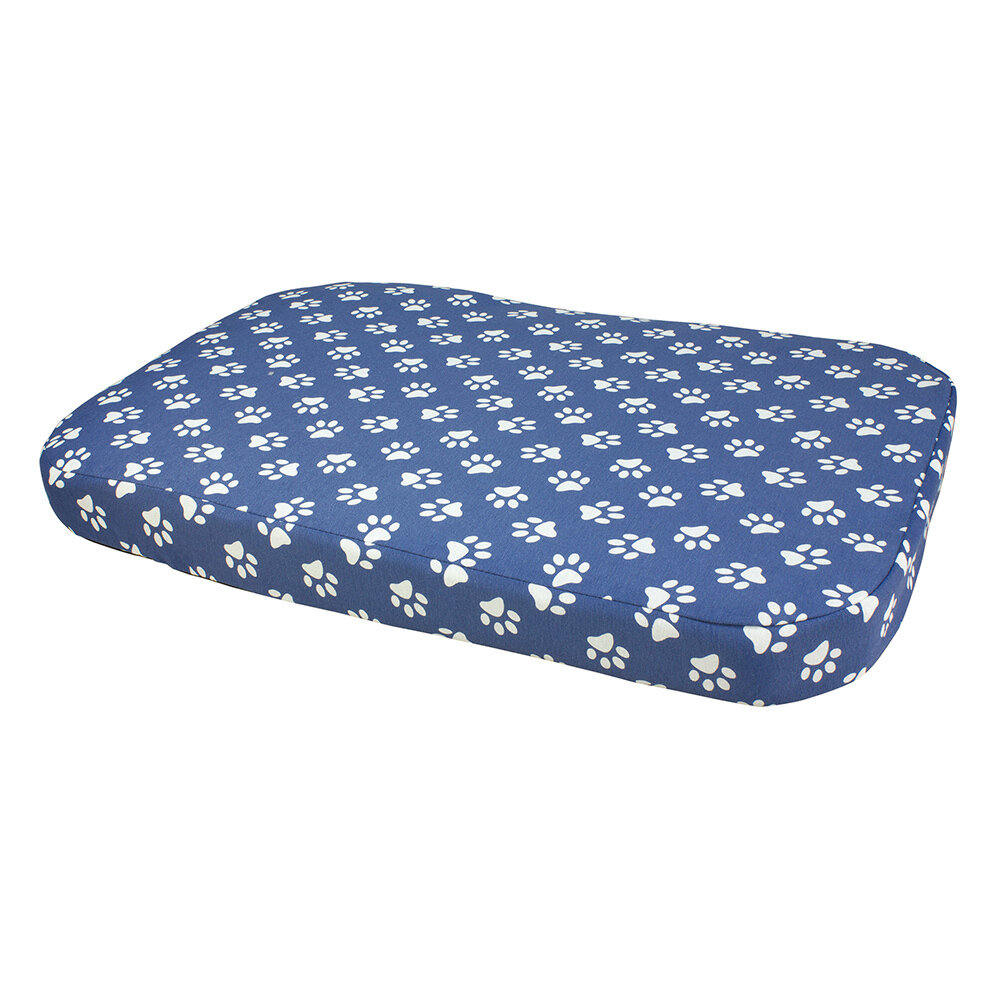 Colchoneta Huellas azules - 105 x 70 x 9 cm
