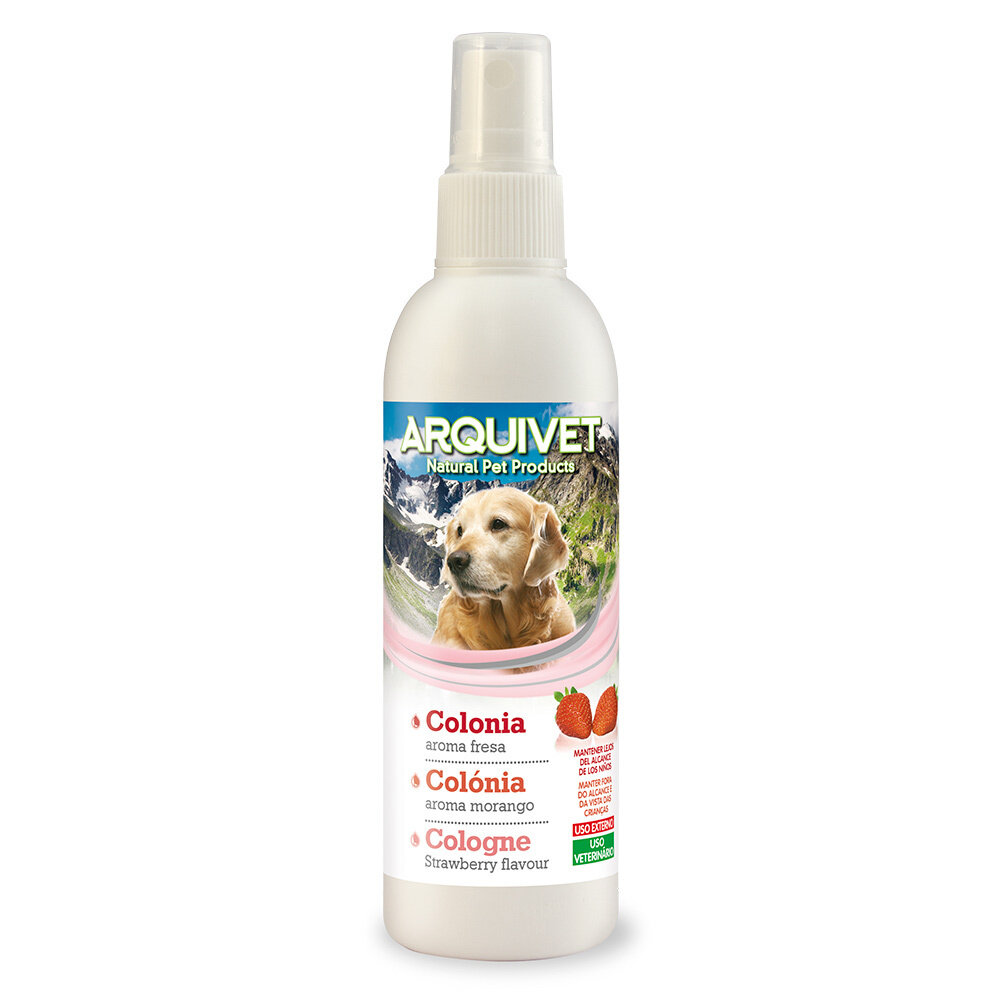 Colonia para perros aroma fresa - 125 ml