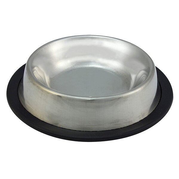 Comedero inoxidable antideslizante - 300 ml / 15 cm