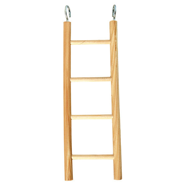 Escalera madera para p�jaros 4 pelda�os