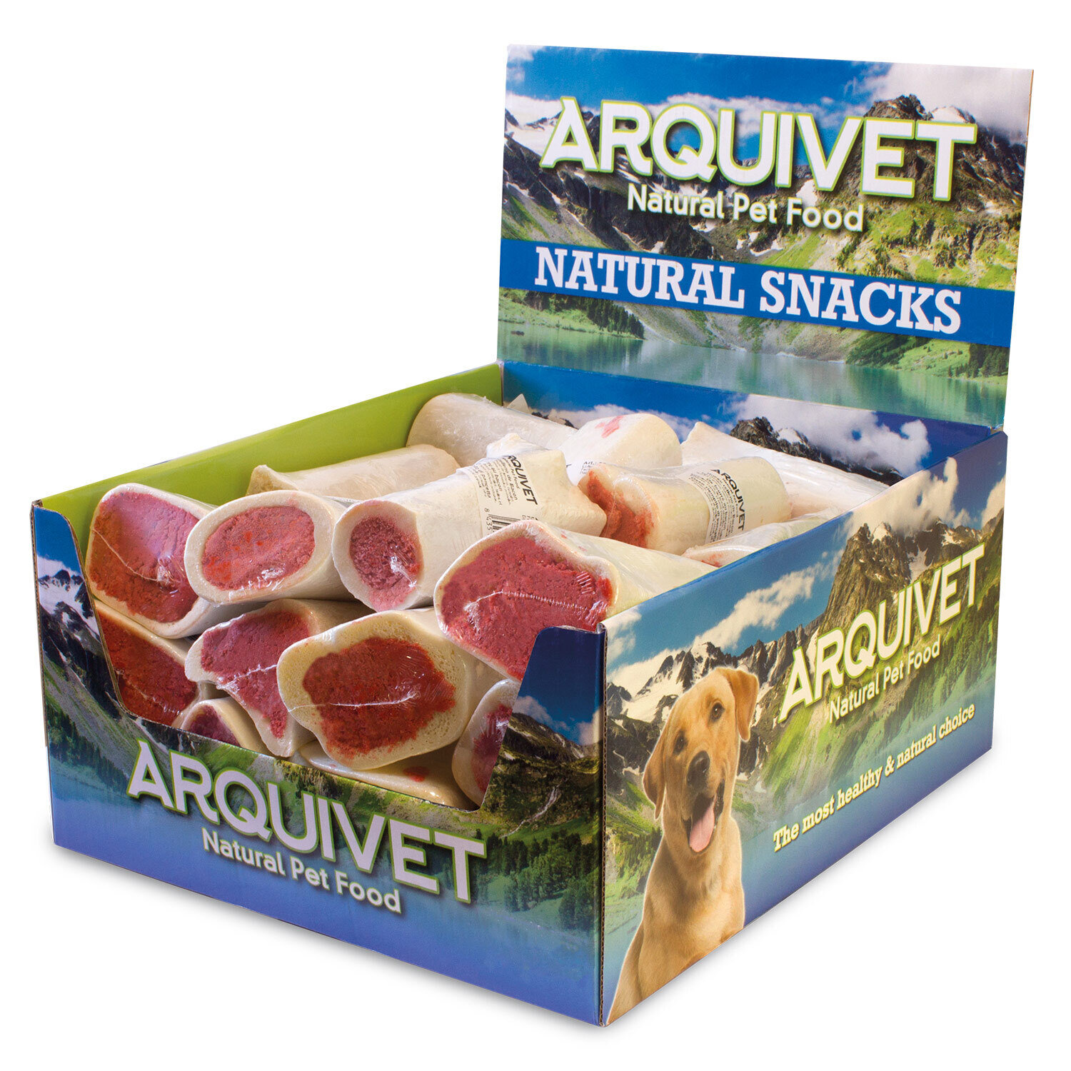 Hueso relleno de bac�n (Envase individual)