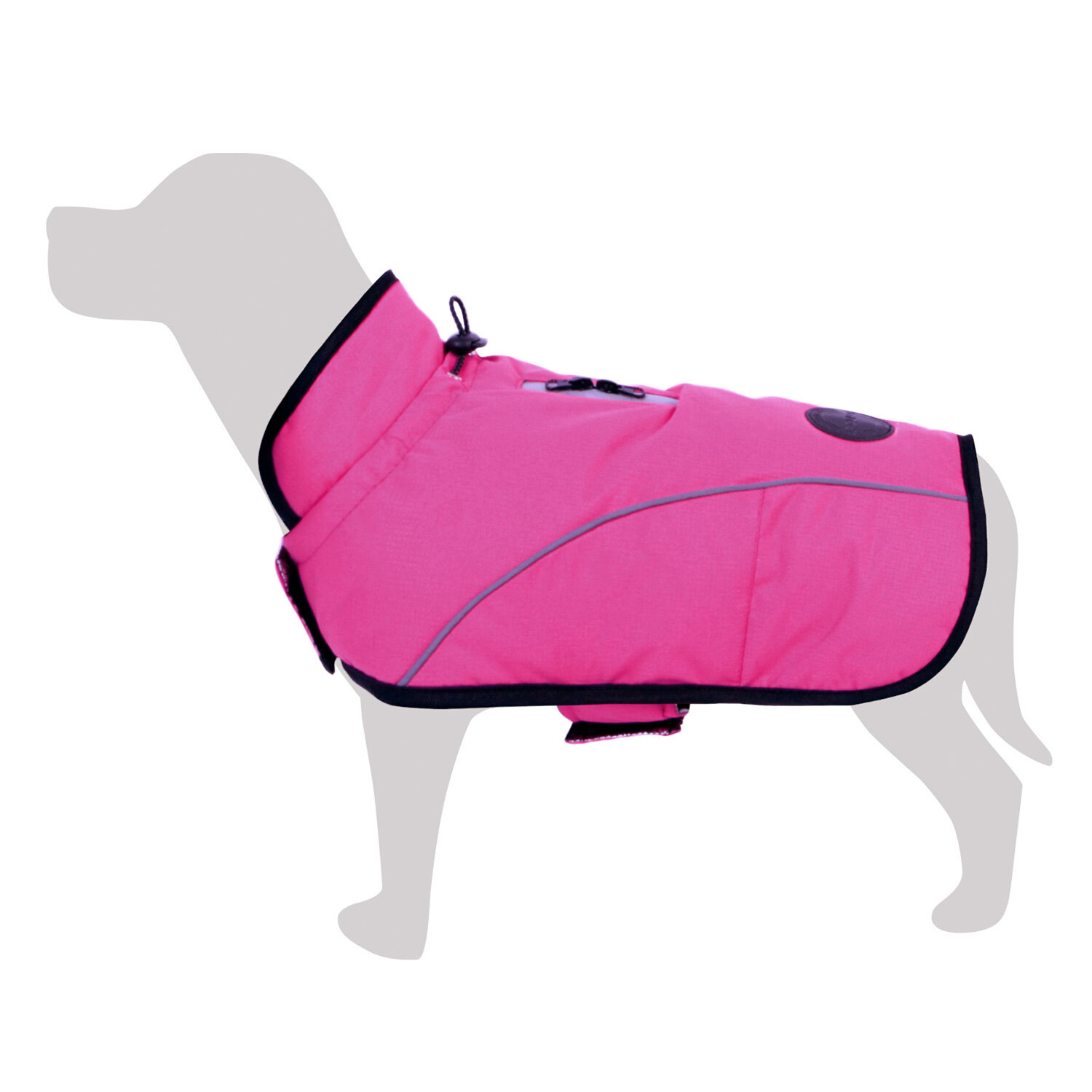 Impermeable rosa "Laponia" - L/35cm