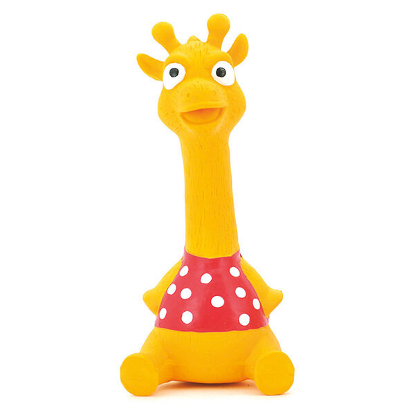 Jirafa amarilla de l�tex