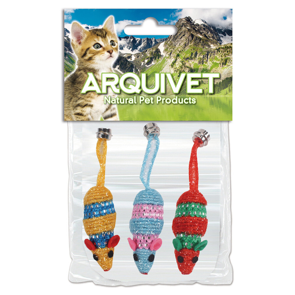 Kit 3 ratones colores surtidos