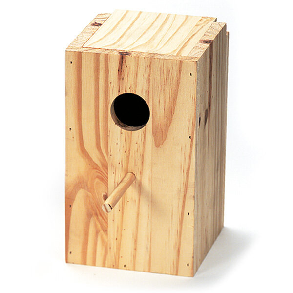 Nido Madera Agapornis Vertical