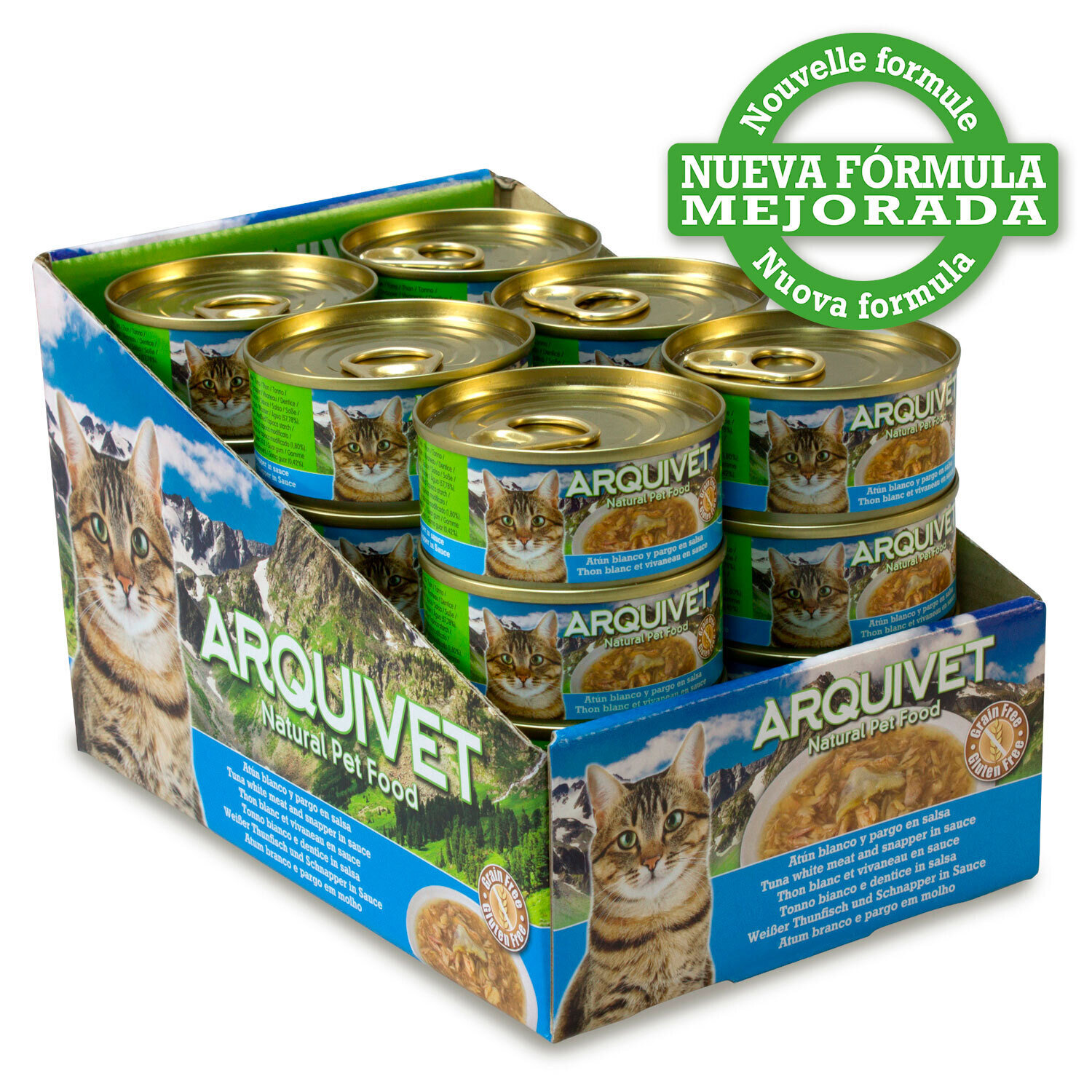 PACK 24 LATAS At�n Blanco en salsa con Pargo 80gr.