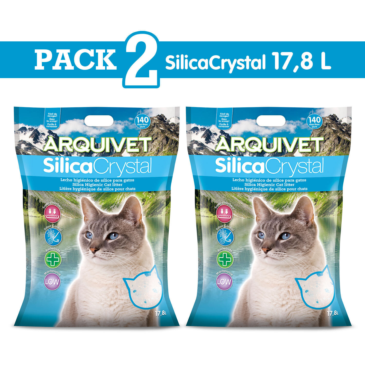 Pack 2 Silica 17,8L