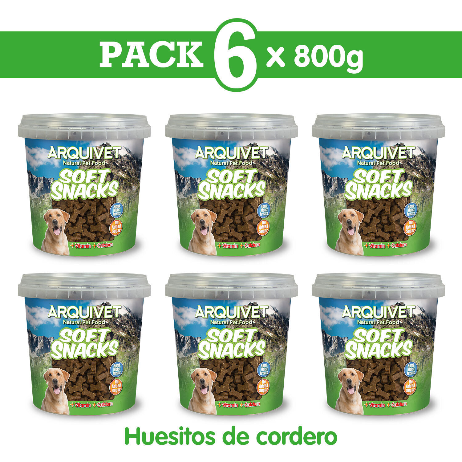 Pack  6 Huesitos de cordero 800 gr