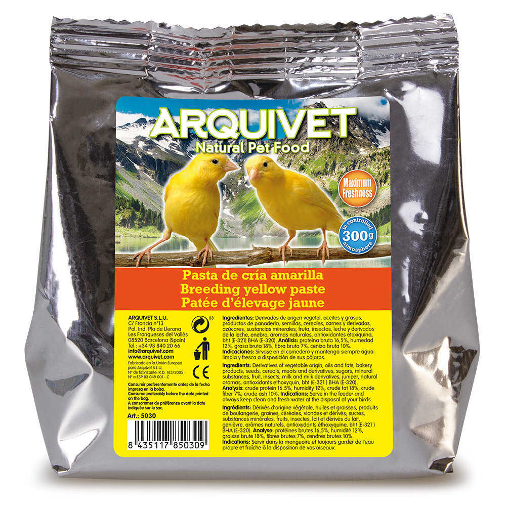 Pasta de cr�a amarilla - 300 gr