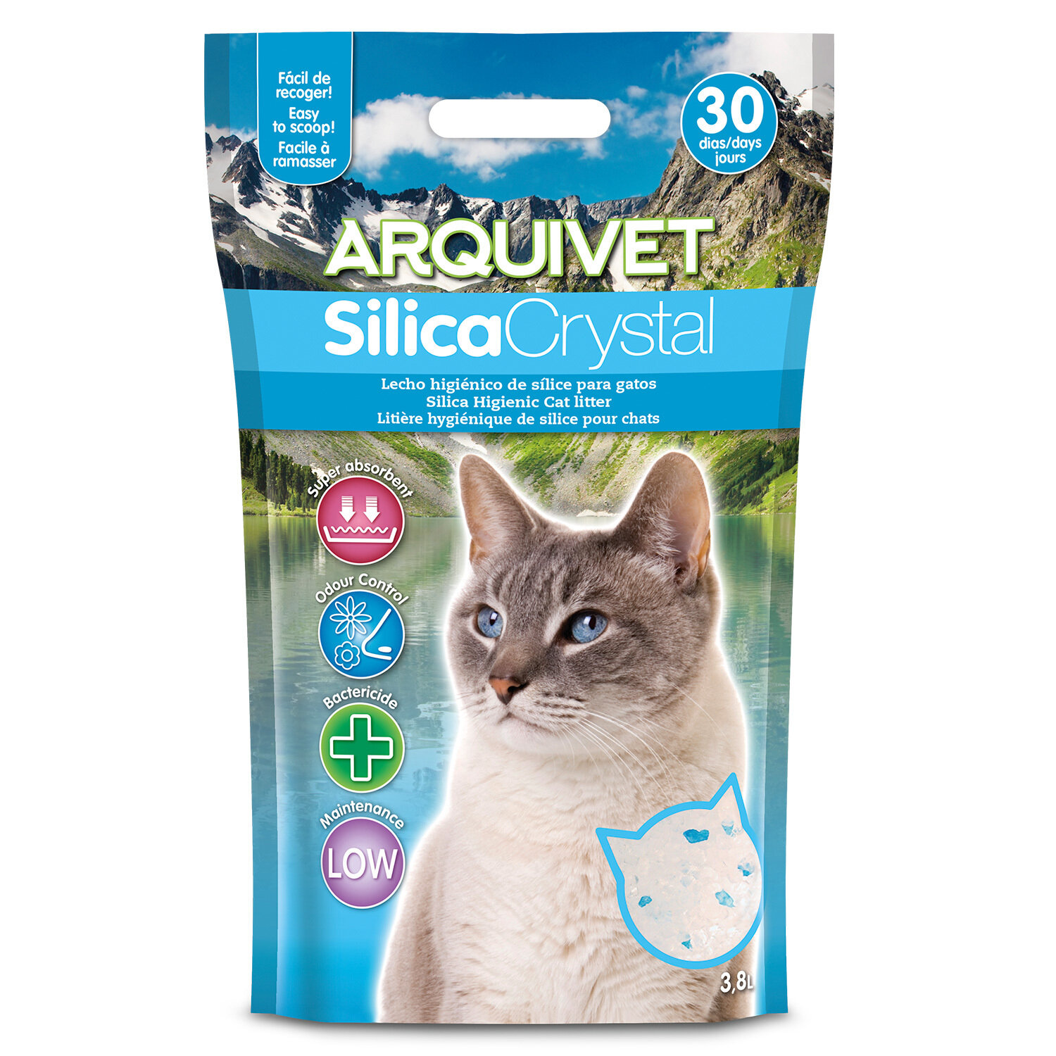 Silica Crystal 3,8 L