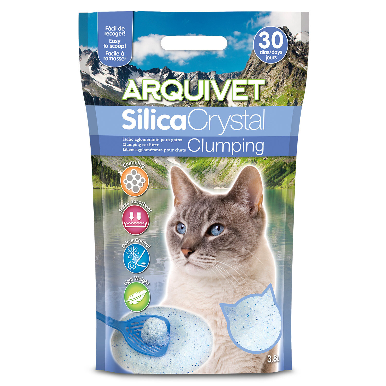 Silica Crystal Clumping 3,8 L