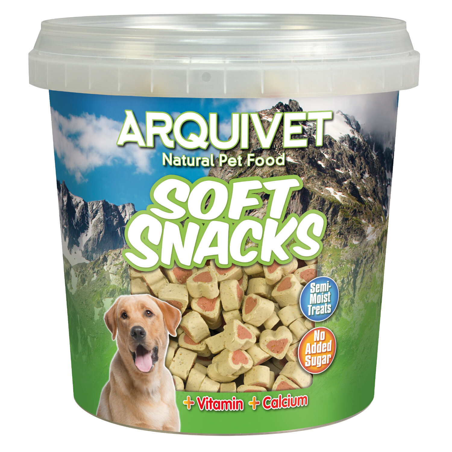 Soft Snacks Corazones de salm�n y arroz 800 g