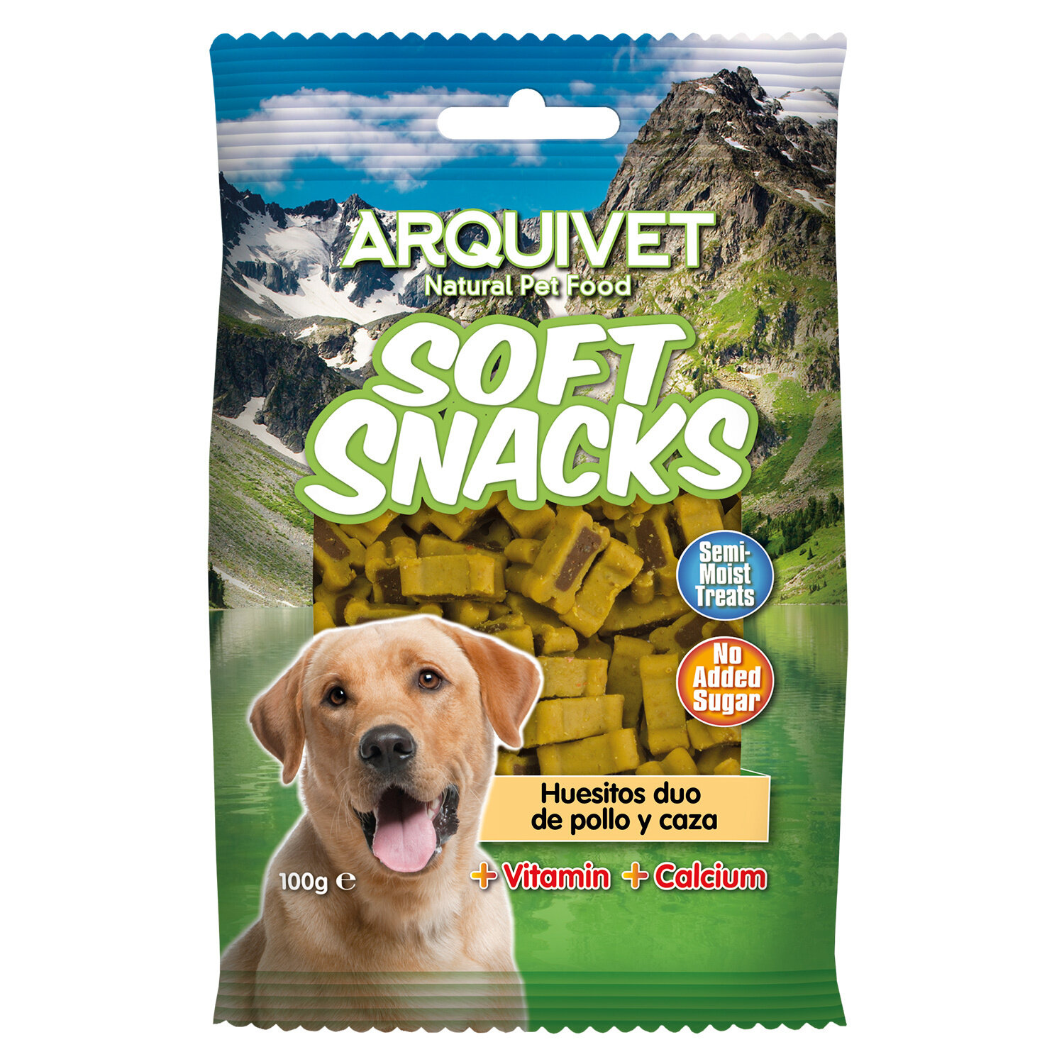 Soft Snacks Huesitos duo pollo y caza 100 g