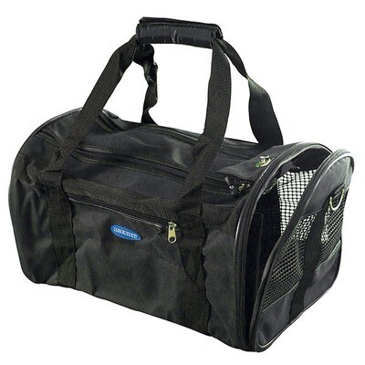 Bolso viaje plegable grande negra - 50 x 30 x 26 cm