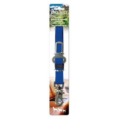 Tirador cinturon seguridad regulable Azul - 45-70 cm