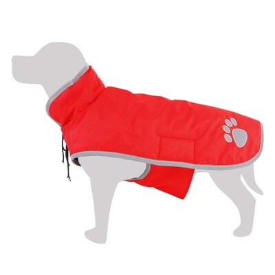 Impermeable rojo L / 35 cm