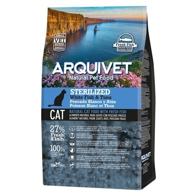 Arquivet Cat Sterilized White Fish & Tuna 1,5kg