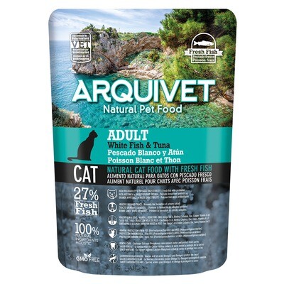 Arquivet Cat Adult White Fish & Tuna 350 g