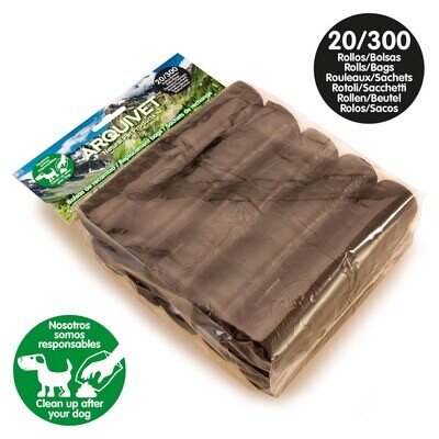 Bolsas de recambio (20 rollos x 15 bolsas)